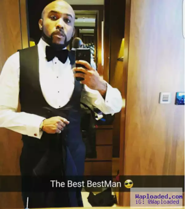 Photo: Banky W Responds To Girl Who Begged Him To Slid Into Her Direct Message To Discuss Marriage Issues